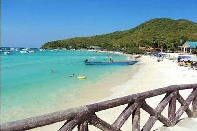 Coral Island speed boa-Parasailing and others activities choice - Tawaen Beach arrival: where the day feels most “vacation”