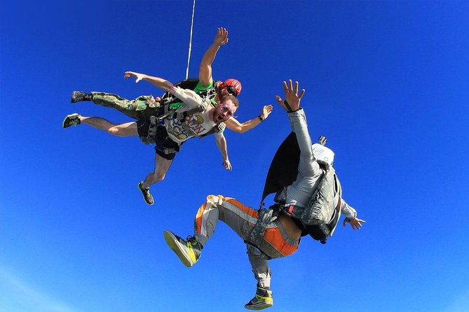 Drop Zone : Thai Sky Adventures Pattaya with Return Transfer - During the jump: the instructor-led free-fall moment