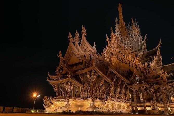Entry Ticket to the Sanctuary of Truth Pattaya - What you’ll see inside: carvings that explain Thai ideas