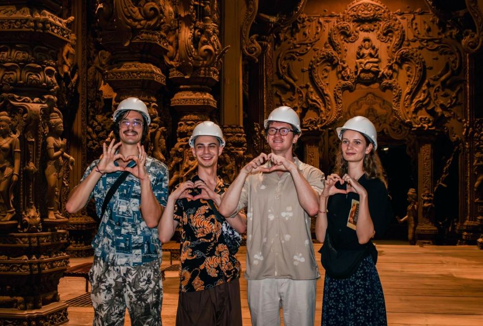Pattaya: The Sanctuary of Truth Admission Ticket - Sanctuary of Truth’s wooden carvings: why this temple feels different