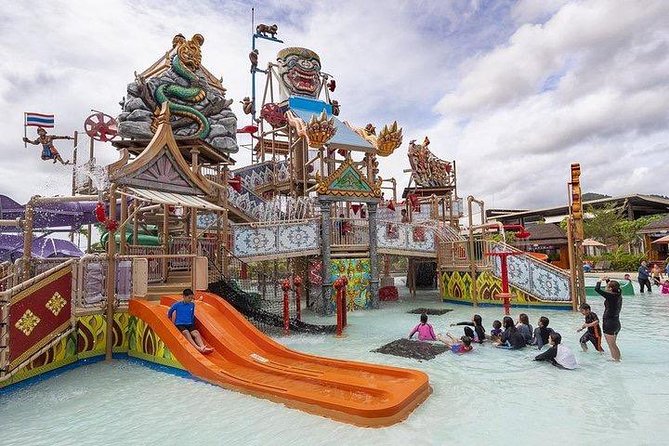 Ramayana Water Park at Pattaya Admission Ticket - Slides, Lazy River, and Artificial Beaches: The Mix That Works
