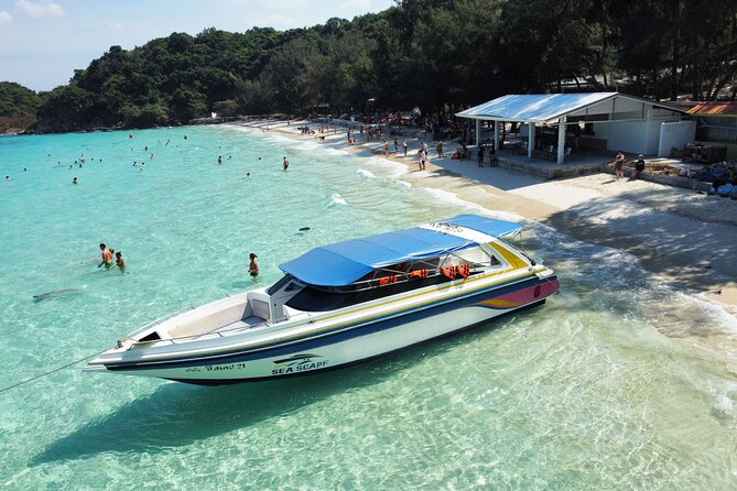 Speedboat Tour From Pattaya to Koh Larn Coral & Sak Island - Pattaya Beach Parasailing Platform for 1 Hour: The Fast Thrill Stop